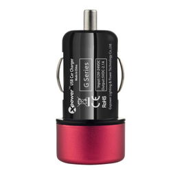 高欣車載充電器車載電源充電器 點煙器usb 充電器 安卓充電器 汽車充電器 車充 鎏金車載電源產品圖片5 it168